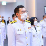 อว. จัดพิธีถวายพระพรชัยมงคลและพิธีถวายสัตย์ปฏิญาณเพื่อเป็นข้ ... พารามิเตอร์รูปภาพ 3